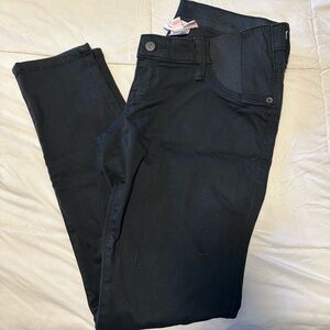 Side panel maternity jeans